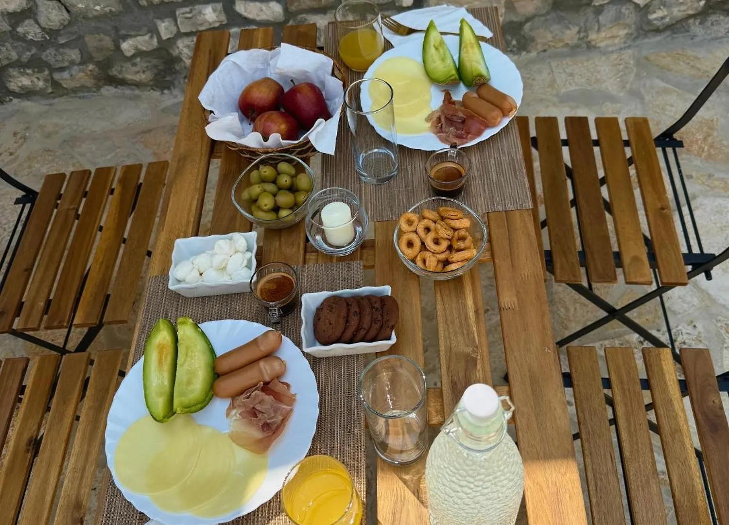 Villa Merkaj, Berat Castle